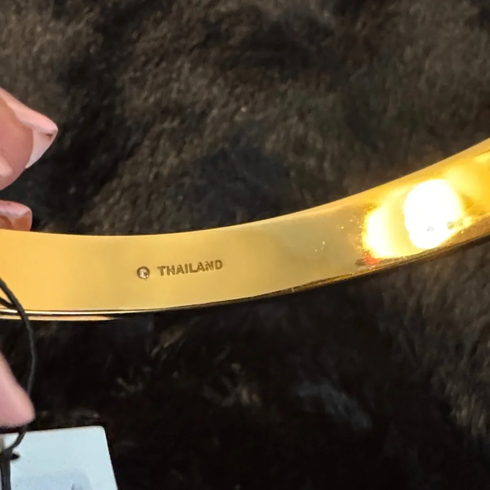 Coach Gold and Dark Green Bracelet - Picture 5 of 8
